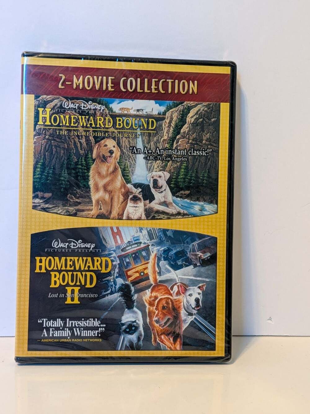 Disney Homeward Bound 2-Movie Collection DVD Set New